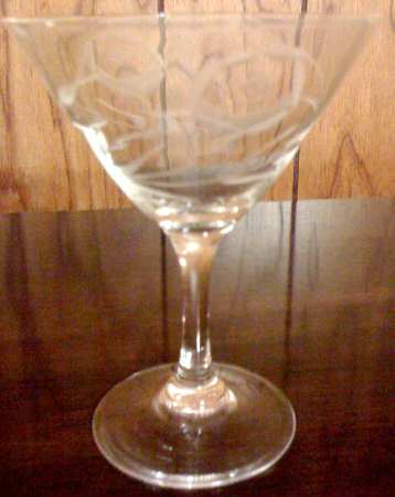 UNK4993 Martini Glass