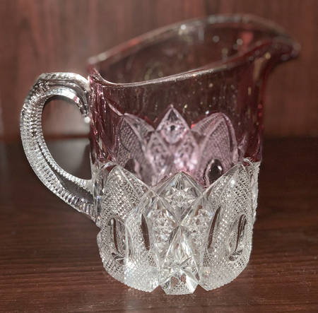New Hampshire Ruby Flash Creamer