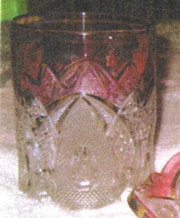 New Hampshire Ruby Flash Flat Tumbler