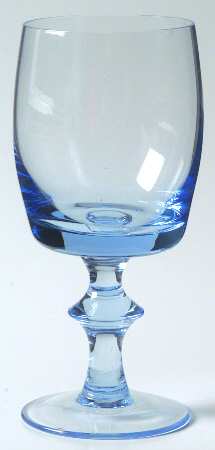 UNK3183 Light Blue Wine Glass