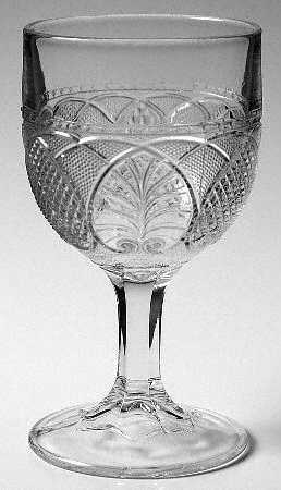 Palmette Clear Water Goblet