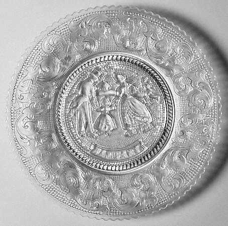 Month of Year 7" Salad Plate