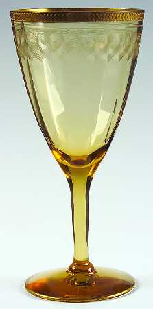 UNK6079 Topaz Water Goblet