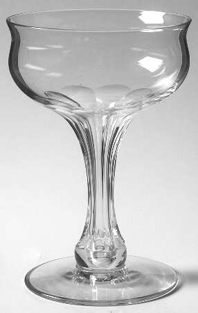 UNK6094 Tall Hollow Stem Champagne