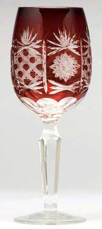 UNK6120 Ruby Water Goblet