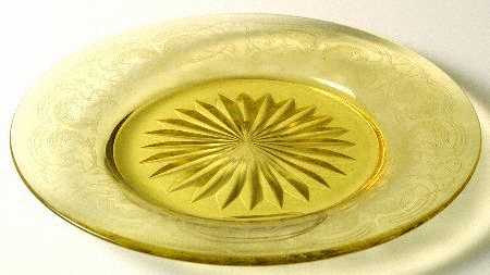 UNK314 Topaz Luncheon Plate