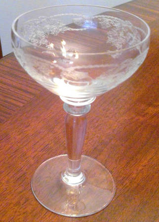 UNK6634 Champagne/Tall Sherbet