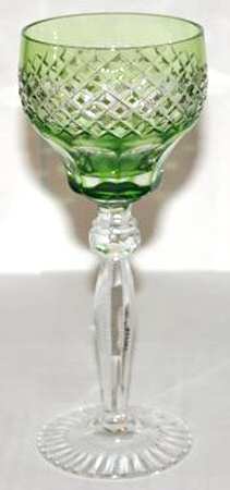UNK6371 Multicolor Emerald Green Hock Wine