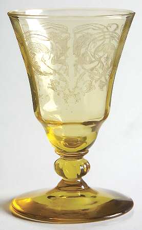 UNK314 Topaz (Solid) 2 1/2 Oz Footed Tumbler
