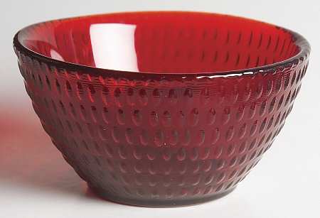 UNK6408 Ruby Small Fruit Dessert Bowl