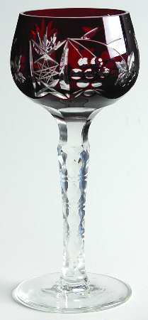 UNK6537 Ruby Cordial Glass