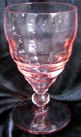 UNK7029 Pink Water Goblet