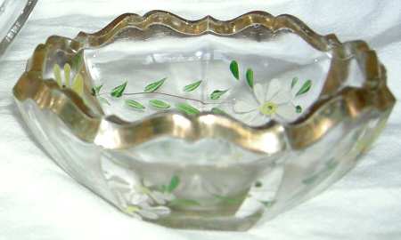 Evangeline Dec 1 Yellow Small Fruit Dessert Bowl