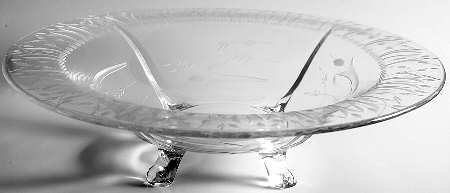 UNK7031 13" 4-Toed Footed Bowl