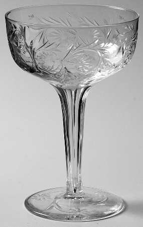 UNK6821 Tall Hollow Stem Champagne