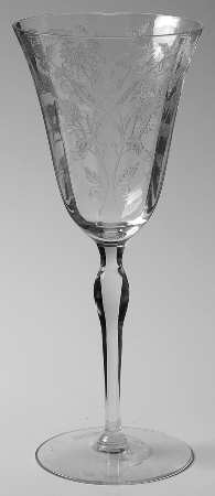 UNK353 Clear Water Goblet
