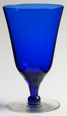 UNK6874 Cobalt Blue Juice Glass