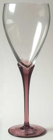 UNK1026 (Amethyst Stem) Water Goblet