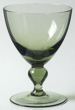 UNK108 Green Wine Glass