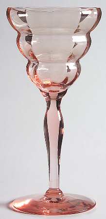 UNK7115 Pink Wine Glass
