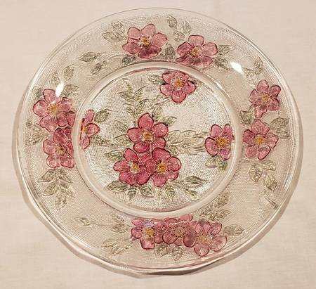 Rosanna Clear Luncheon Plate