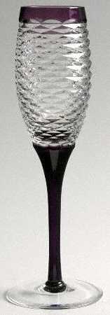 UNK7590 Amethyst Fluted Champagne