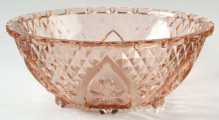 UNK4632 Pink 10" Round Bowl