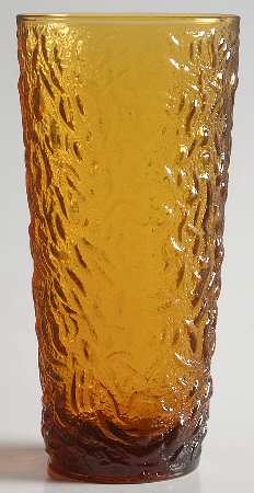 UNK7627 Amber 16 Oz Flat Tumbler