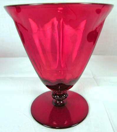 UNK7642 Ruby Footed Tumbler