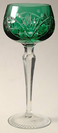 UNK3434 Emerald Green Hock Wine