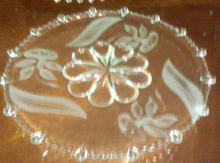 UNK7742 Large Torte Plate