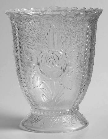 Hundred Leaved Rose Clear Open Spooner