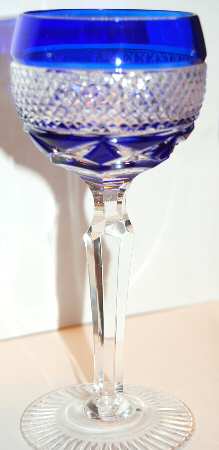 UNK8217 Cobalt Blue Hock Wine