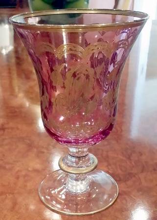 UNK8240 Red Water Goblet