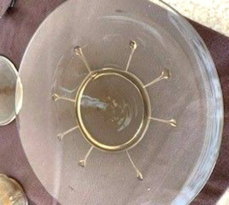 UNK3062 Topaz Salad Plate