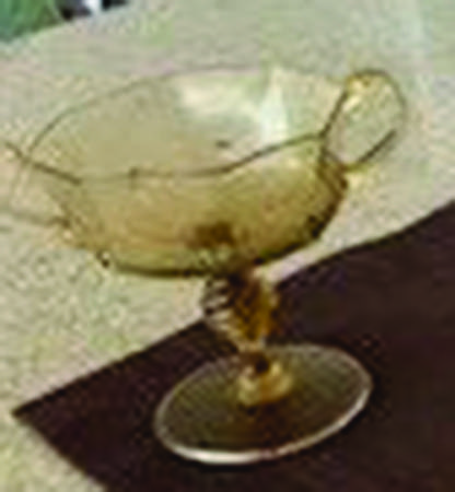 UNK3062 Topaz Footed Dessert