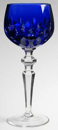 UNK8304 Cobalt Blue Hock Wine