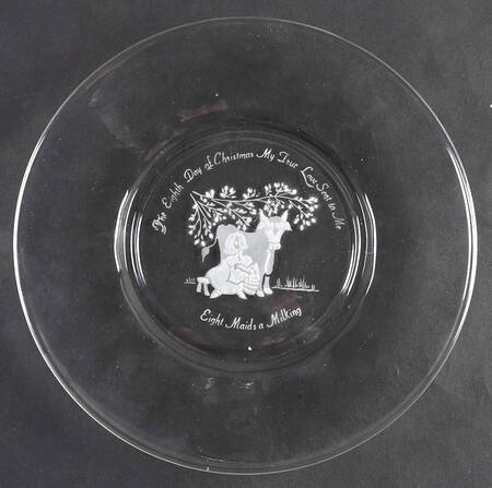 Twelve Days of Christmas 8" Salad Plate