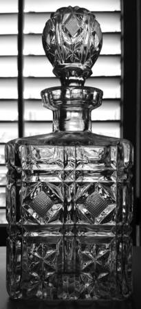 UNK8527 Square Decanter with Stopper