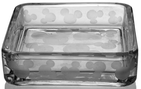 Mickey Mouse (Smooth Stem) 4 Part Square Tray