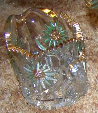 Intaglio Sunflower Creamer