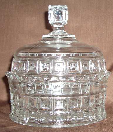 Castle Sugar Bowl & Lid