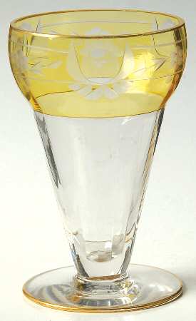 UNK7848 Yellow Flash Juice Glass