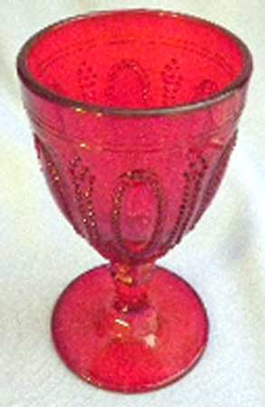 One Hundred and One Ruby Water Goblet