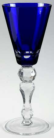 UNK8701 Cobalt Blue Water Goblet