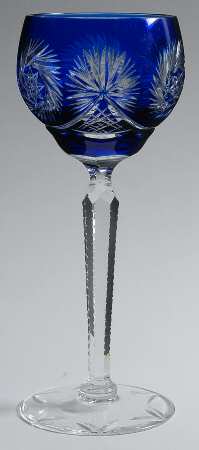 UNK8816 Cobalt Blue Hock Wine