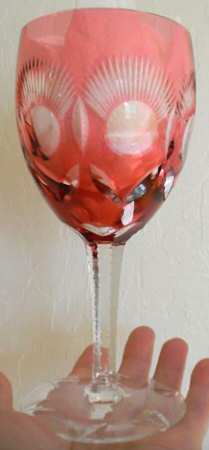 UNK9301 Cranberry Water Goblet