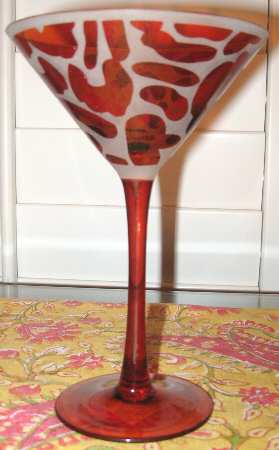 Serengeti Martini Glass