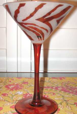 Serengeti Martini Glass