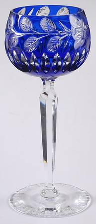UNK9577 Cobalt Blue Hock Wine